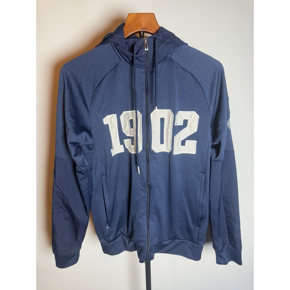 Real Madrid Jacket L CF Adidas Soccer Futbol La Liga Game-day Kit Zip Up Coat